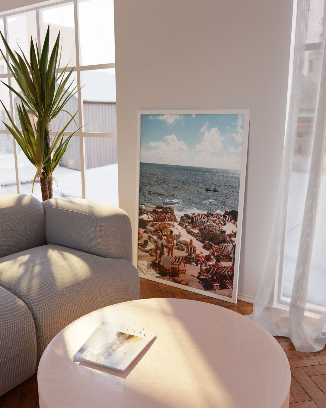 Vacances in Nice アートポスター