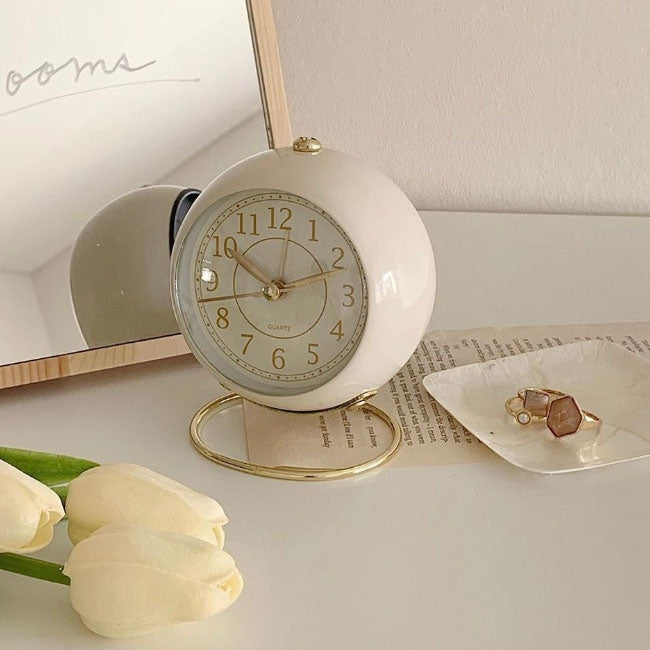 Paris Retro Table Clock