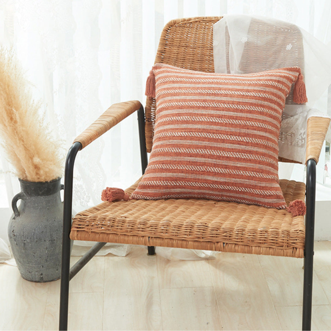 French country stripe pillow case 3カラー