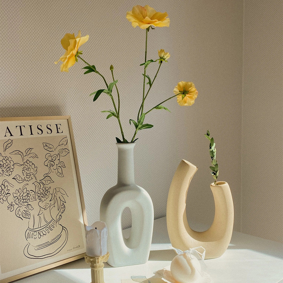 Ceramic Vase 3デザイン 2カラー
