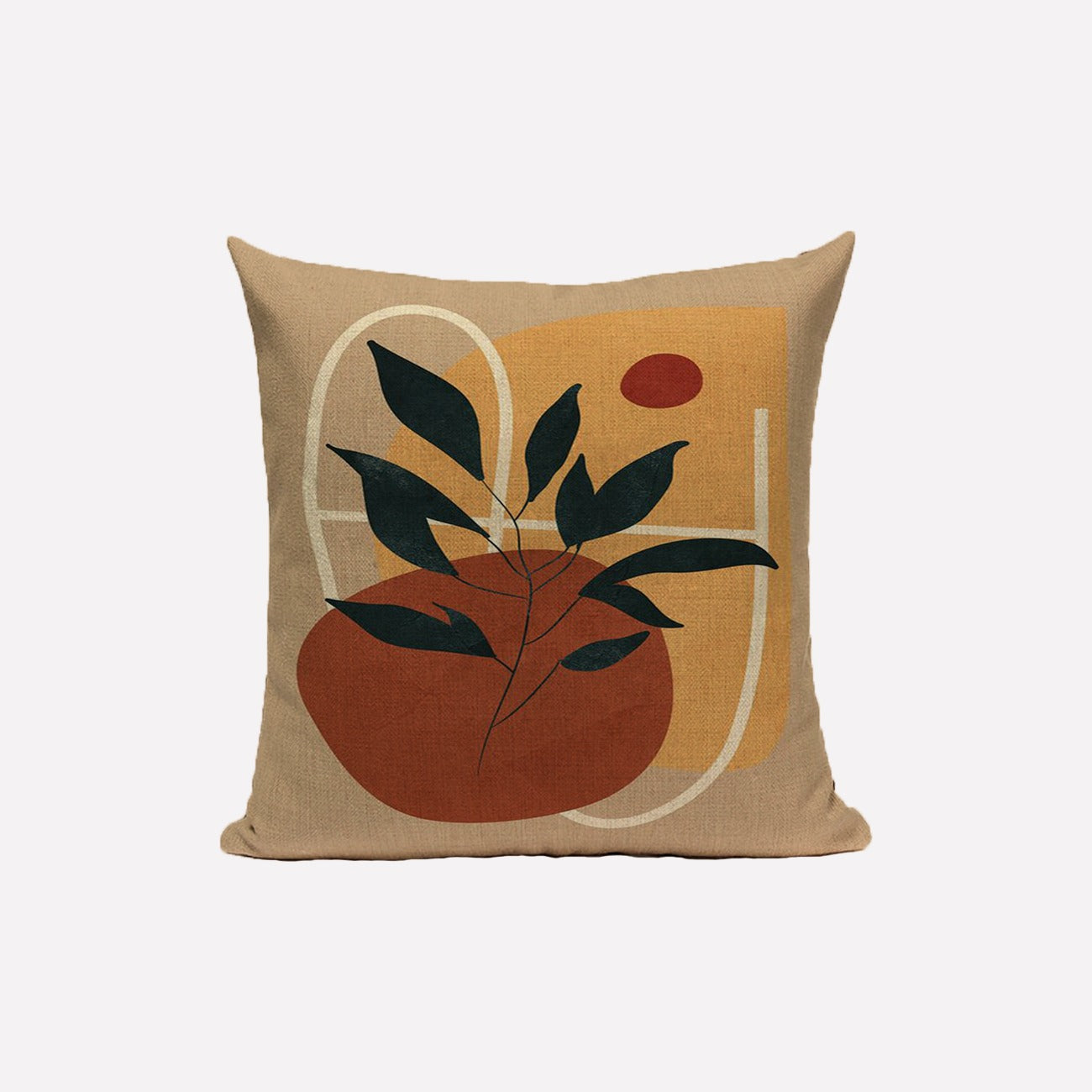 Floral abstract pillow 4デザイン