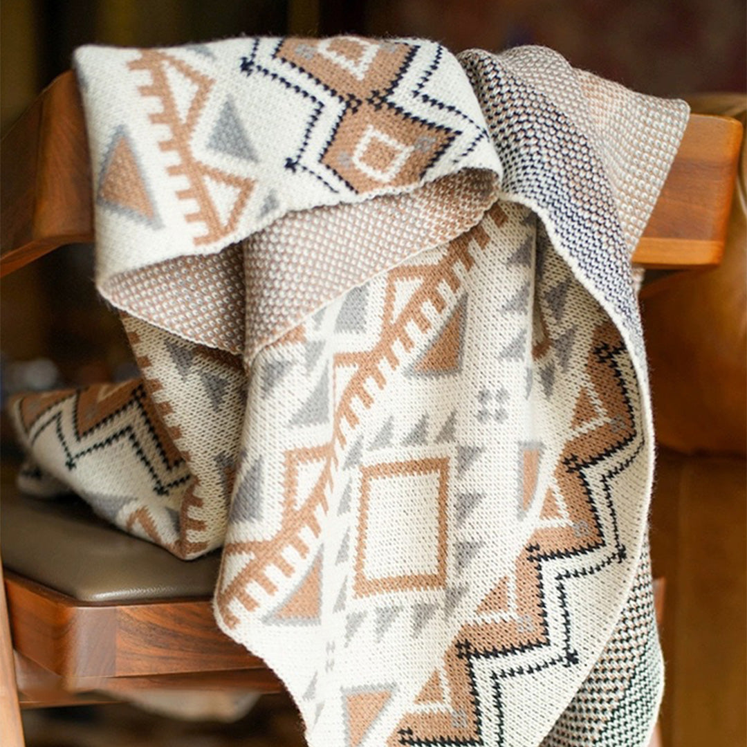 Hygge winter blanket デザイン Natural