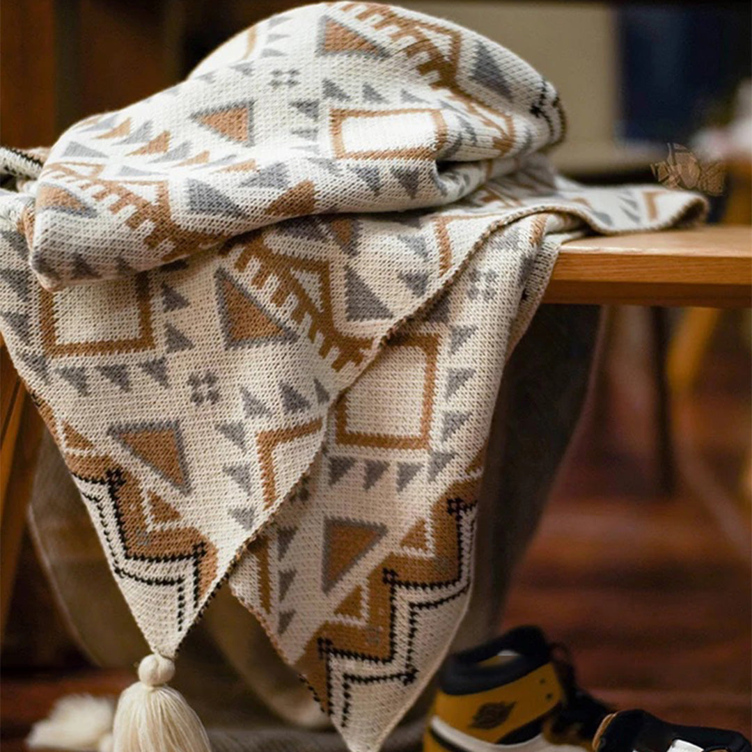 Hygge winter blanket デザイン Natural