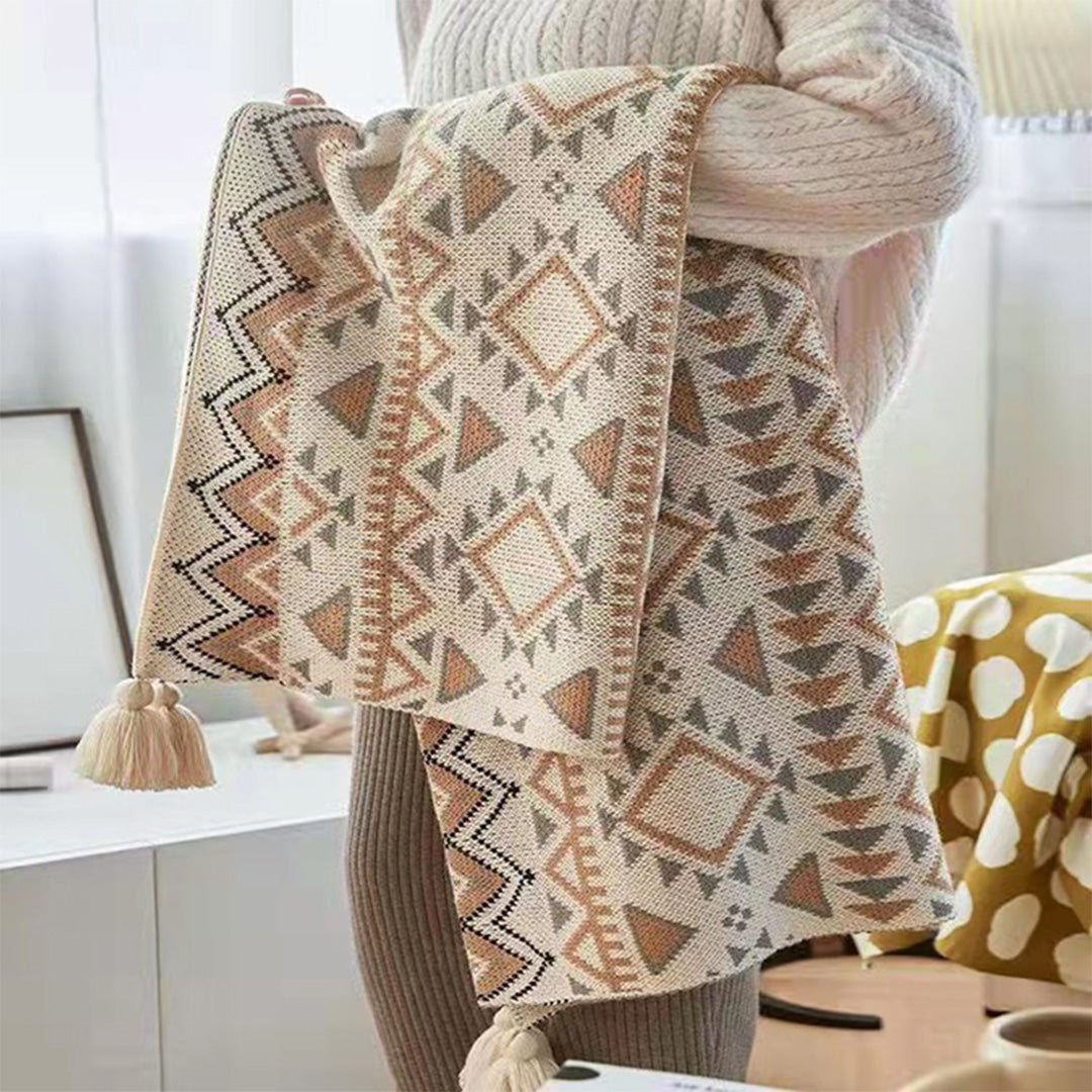 Hygge winter blanket デザイン Natural