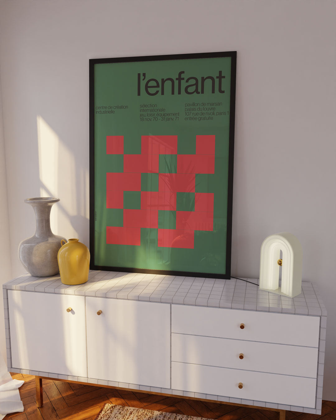 L'enfant アートポスター