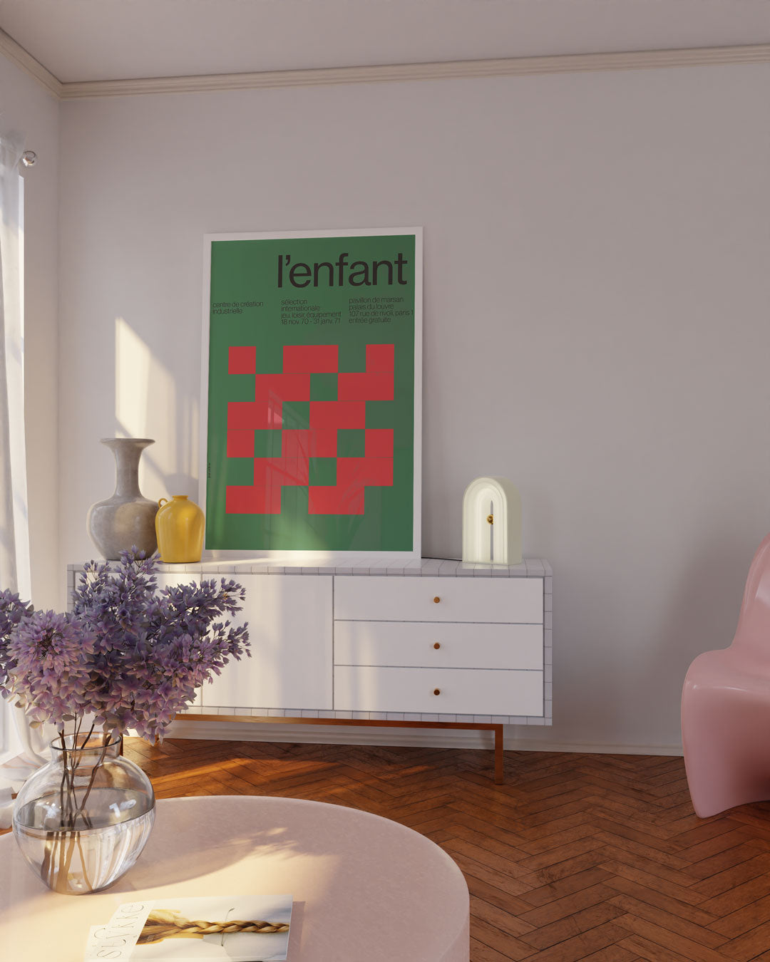 L'enfant アートポスター