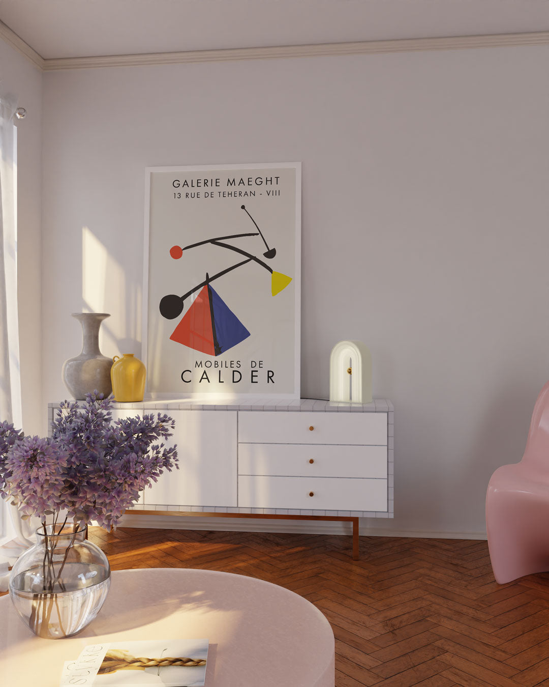 Mobiles de Calder アートポスター