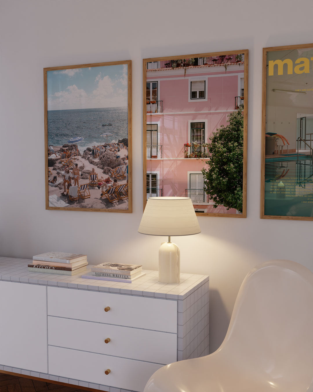 Vacances in Nice アートポスター